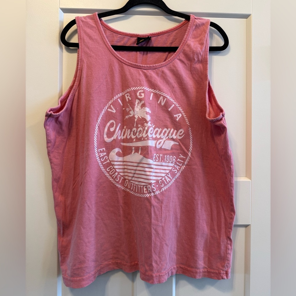Vintage Sunsations Graphic Pink Tank Top